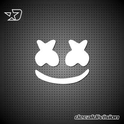 Marshmello Face Sticker